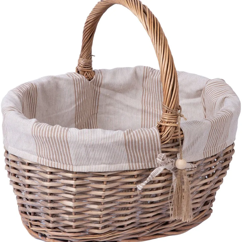 Kori Home4You WILLI RAITA 42x31xK23/38 cm, beige