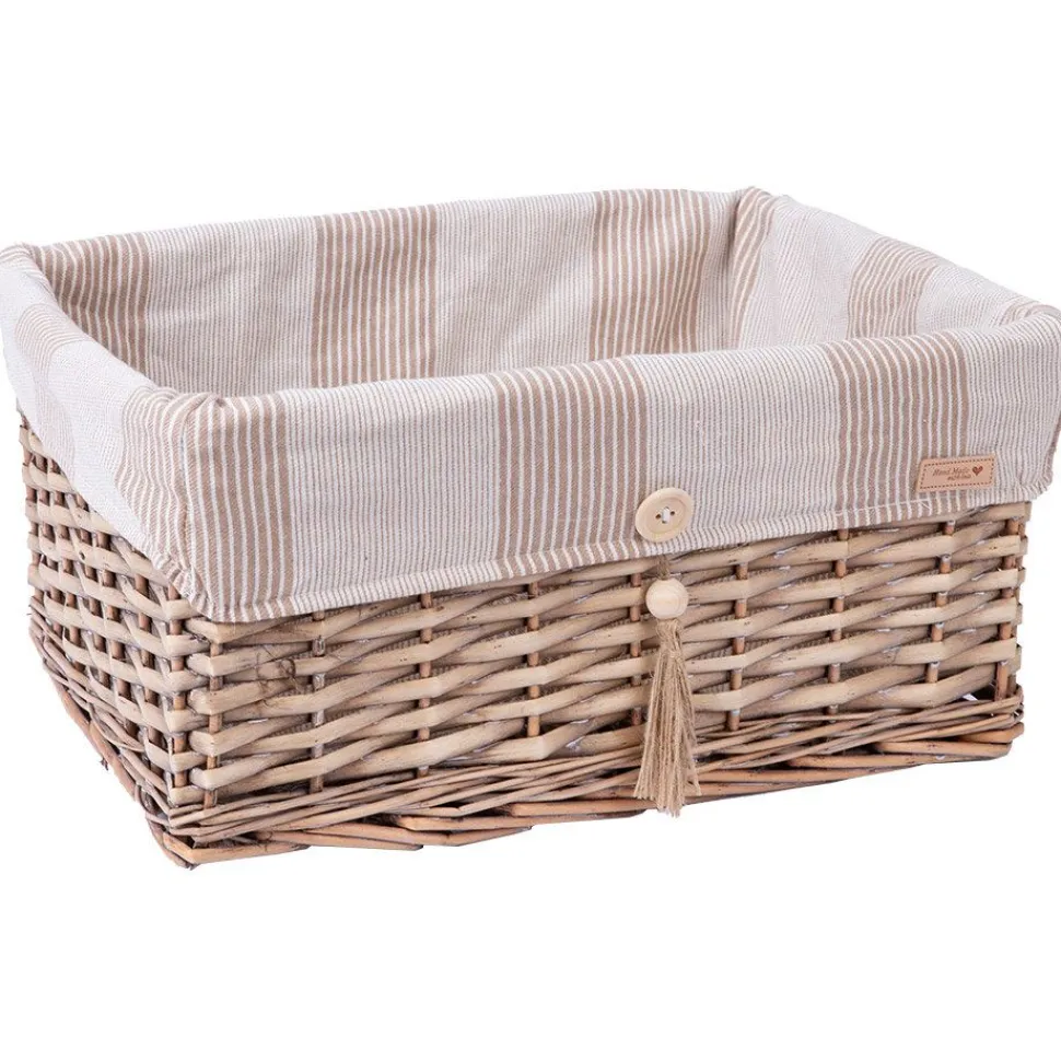 Kori Home4You WILLI RAITA 42x32xK19 cm, beige