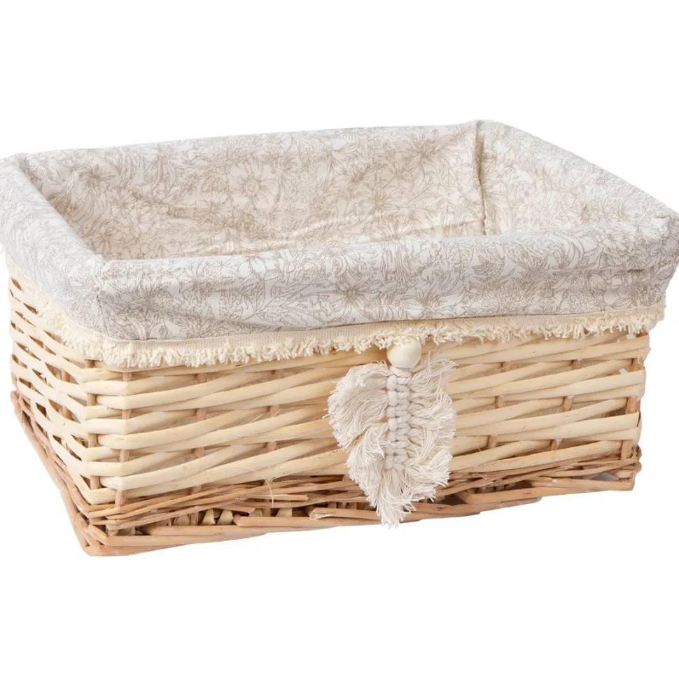 Kori Home4You WILLI TASSEL 34x25xK15 cm, beige