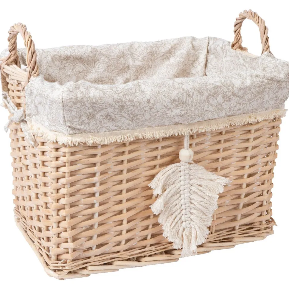 Kori Home4You WILLI TASSEL 36x26xK26 cm, beige