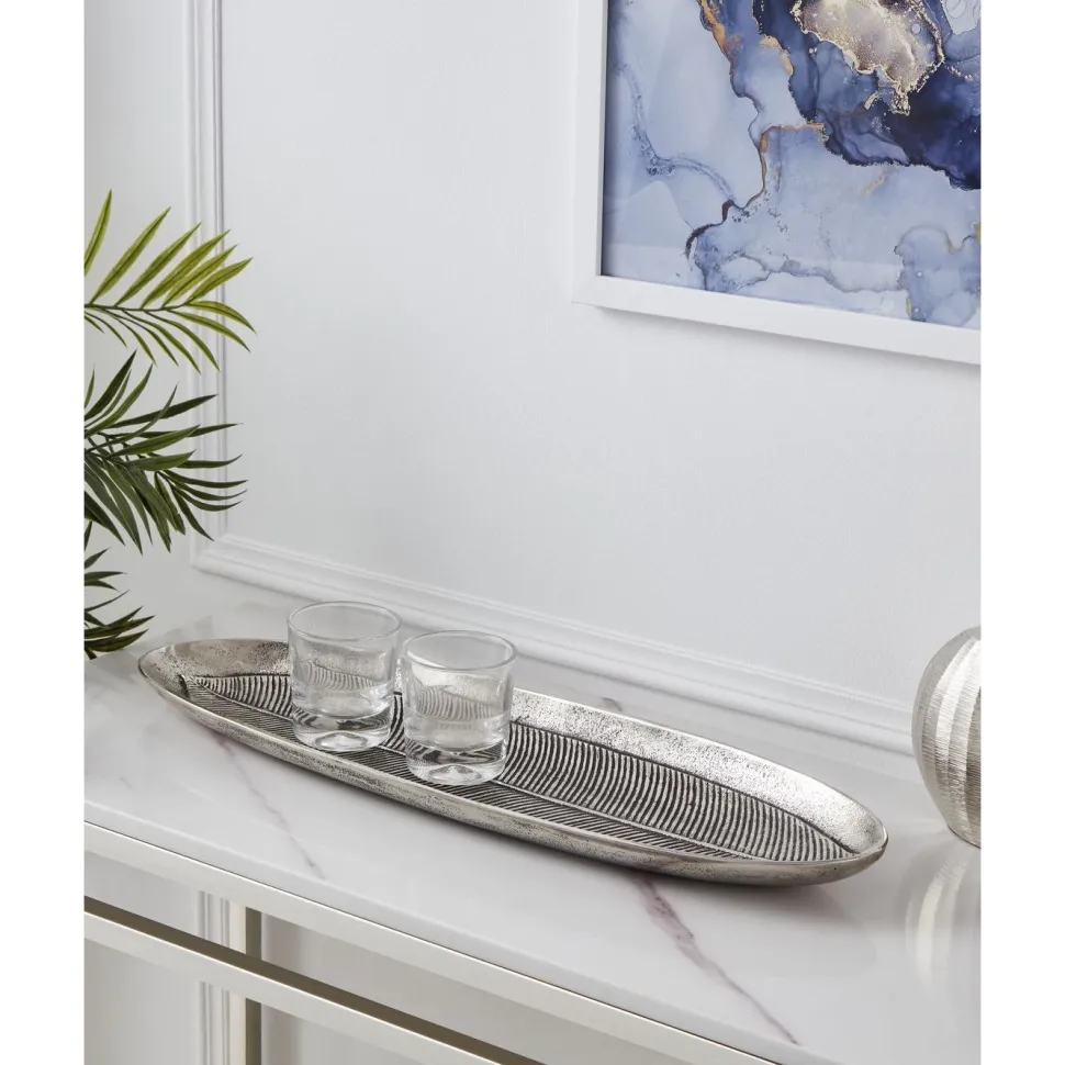 Koristekulho Eglo Living Forleyet, 54cm, antiikkinikkeli
