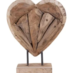 Koristesydän House Nordic Almada, 30cm, tiikki