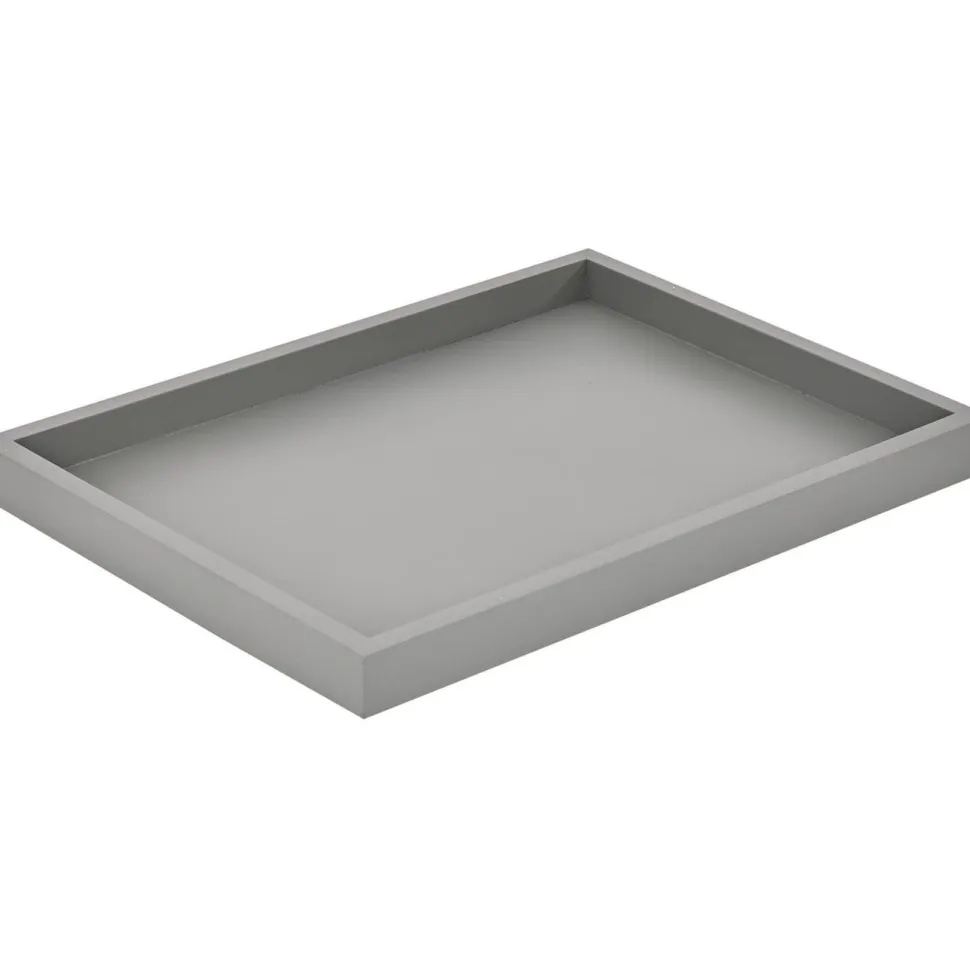 Koristetarjotin Eglo Living Cochrane, 33.5x24cm, harmaa
