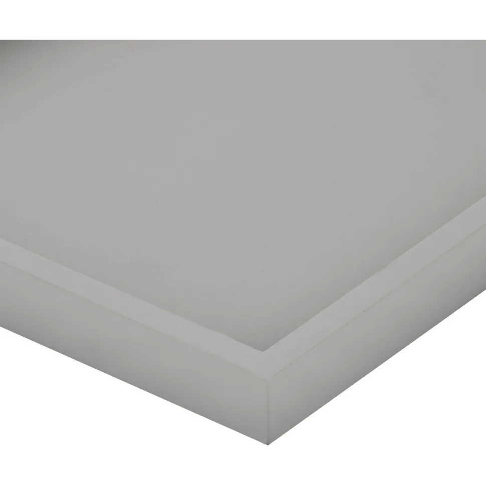 Koristetarjotin Eglo Living Cochrane, 33.5x24cm, harmaa