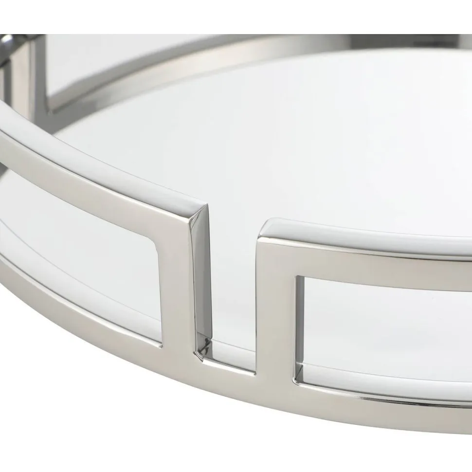 Koristetarjotin Eglo Living Savant, 38cm, kromi