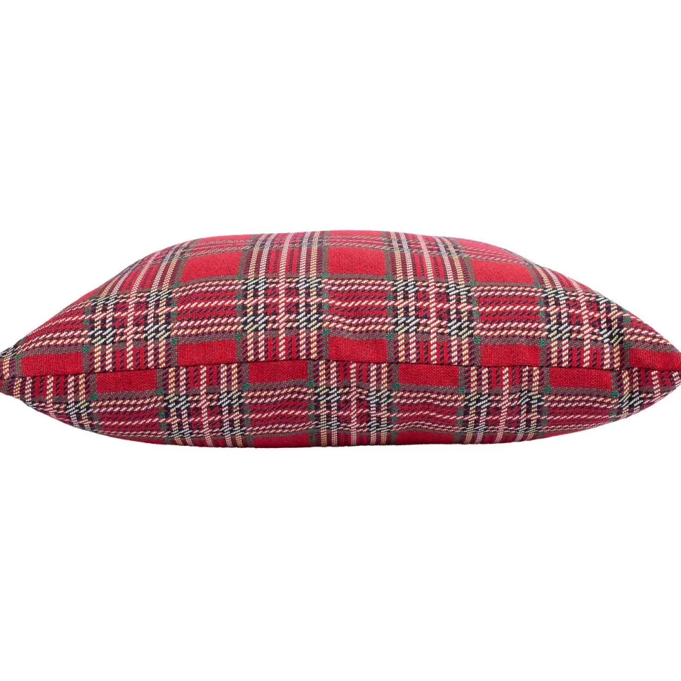 Koristetyyny Home4You HOLLY 45x45 cm, punainen neliö