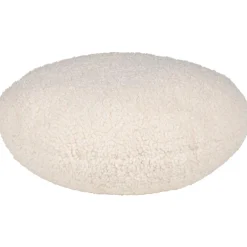 Koristetyyny Home4You LARRY pyöreä, Ø40x16 cm, luonnonvalkoinen