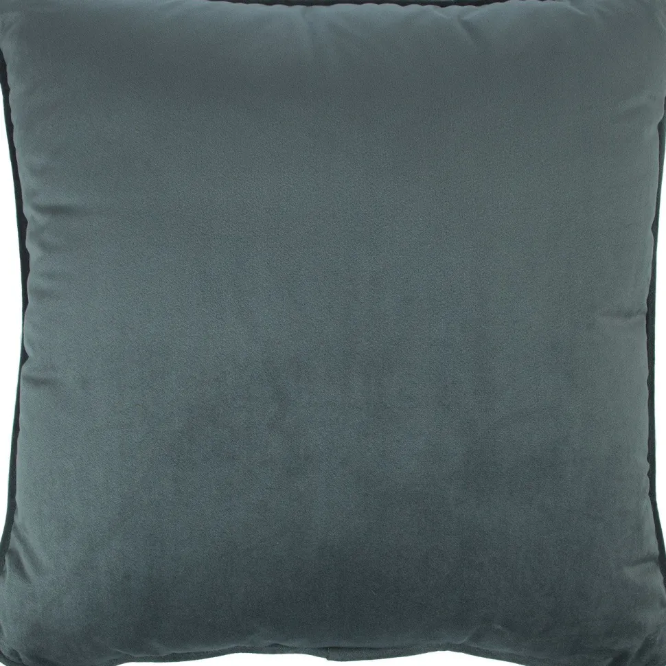 Koristetyyny sametti Home4You 45x45 cm, harmaa
