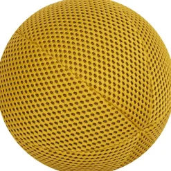 Koristetyyny Home4You BALL Ø25 cm, kulta, keltainen