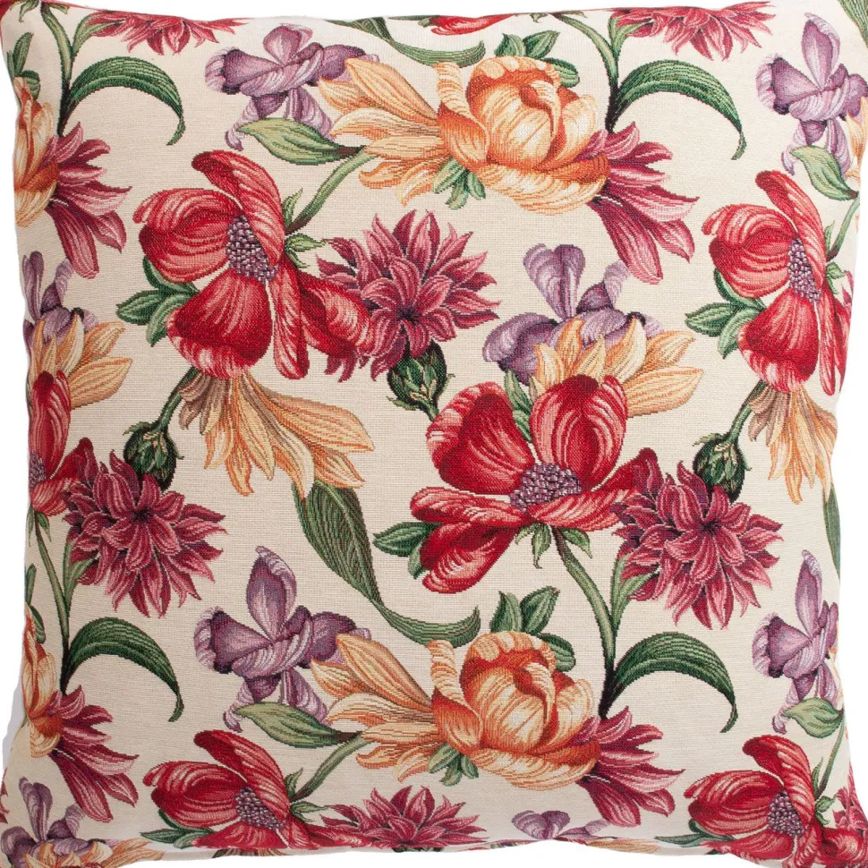 Koristetyyny Home4You HOLLY ruusu 68x68 cm, beige