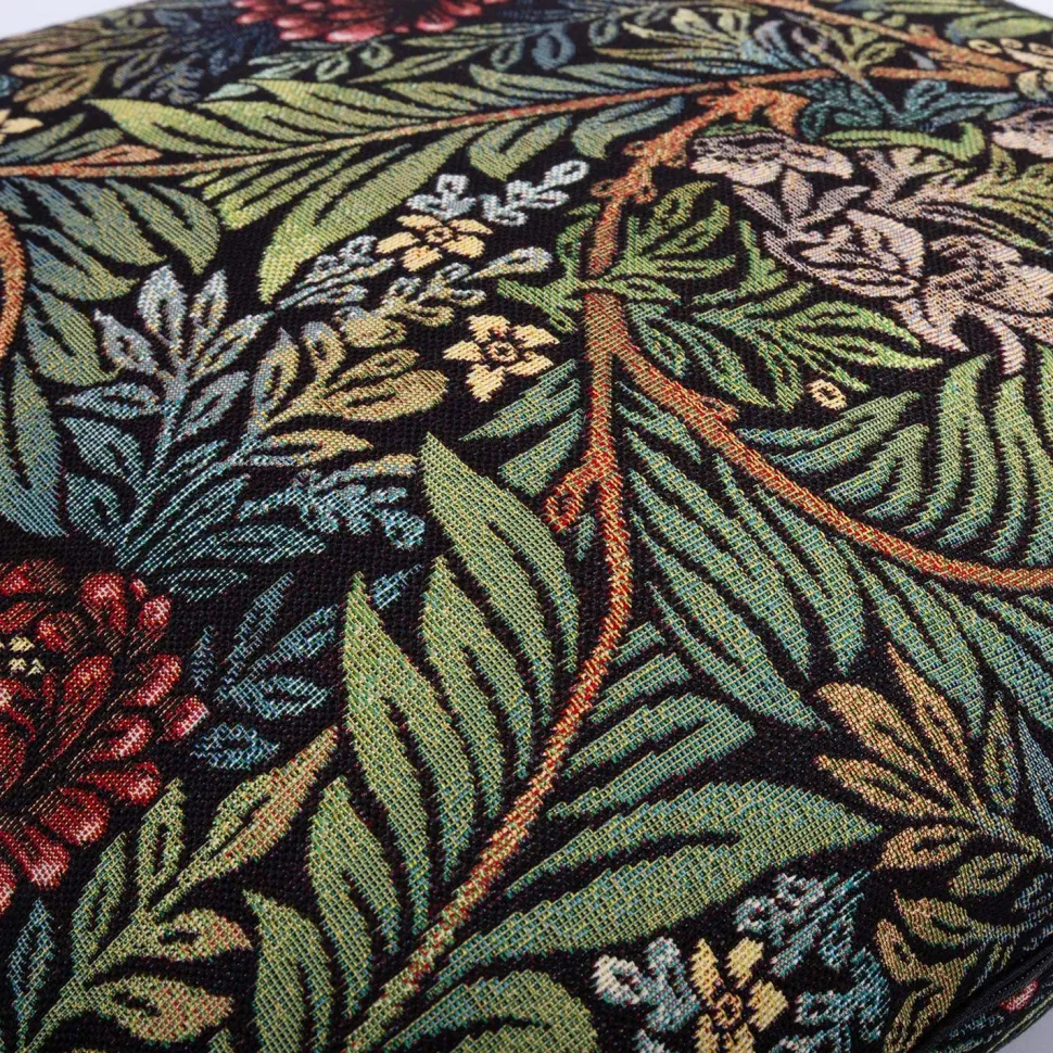 Koristetyyny Home4You HOLLY 45x45 cm, kiertyvä lehtikuosi