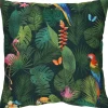 Koristetyyny Home4You HOLLY 45x45 cm, trooppinen kuosi, vihreä
