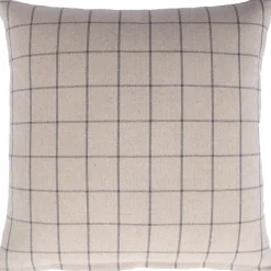 Koristetyyny Home4You LINEN 45x45 cm, pellavanvärinen, neliö