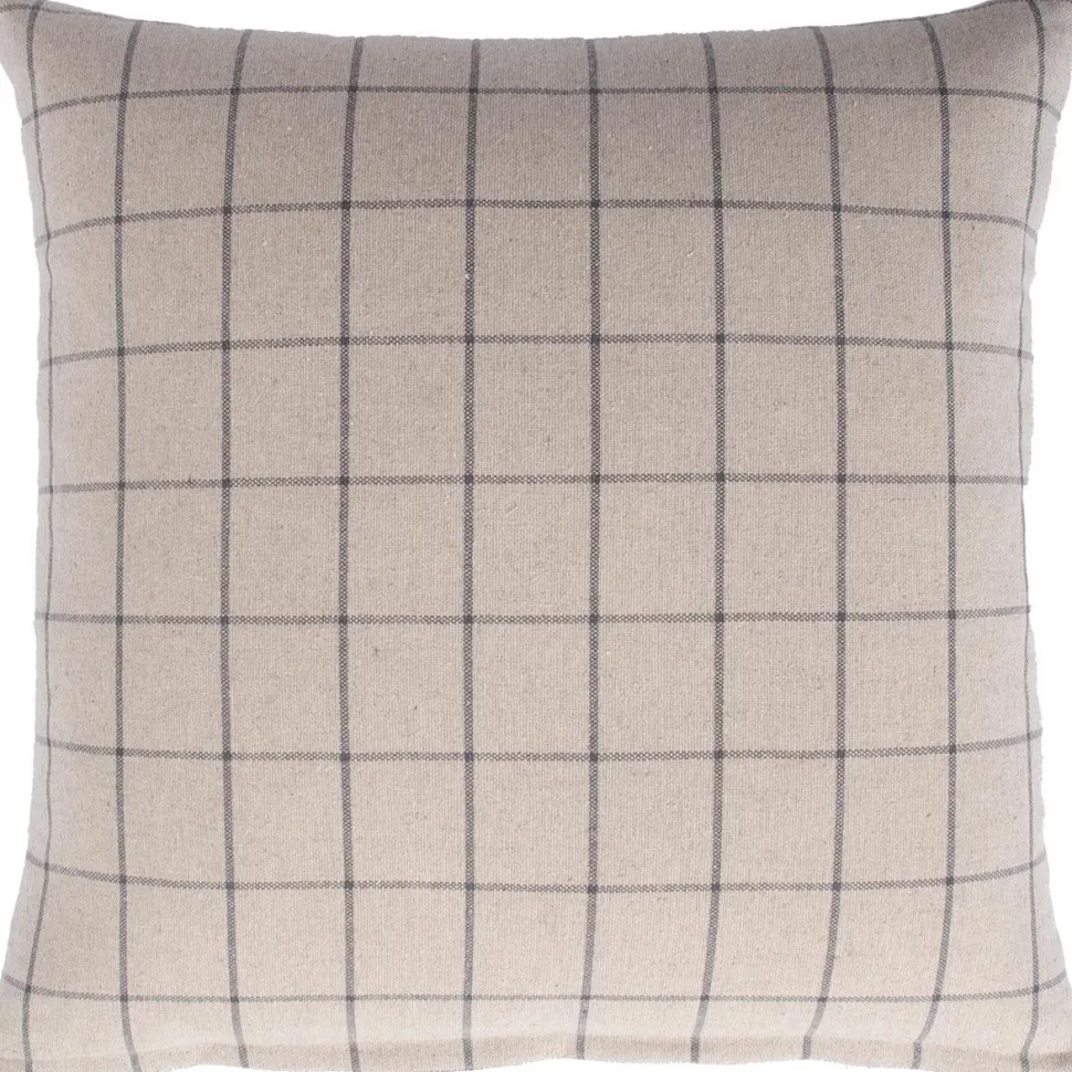 Koristetyyny Home4You LINEN 45x45 cm, pellavanvärinen, neliö