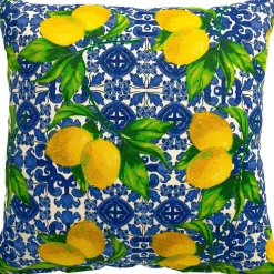 Koristetyyny Home4You LONETA NEW 45x45 cm, sitruunat, monivärinen