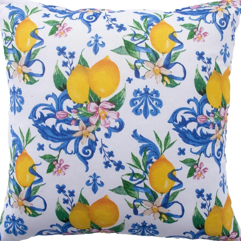 Koristetyyny Home4You LONETA 45x45 cm, sitruunankukat