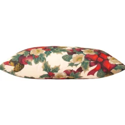 Koristetyyny Home4You WINTER FLOWERS 32x50 cm, nauhakuosi, monivärinen
