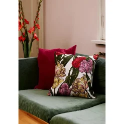 Koristetyynynpäällinen Vallila Kukoistus, 43x43cm, monivärinen