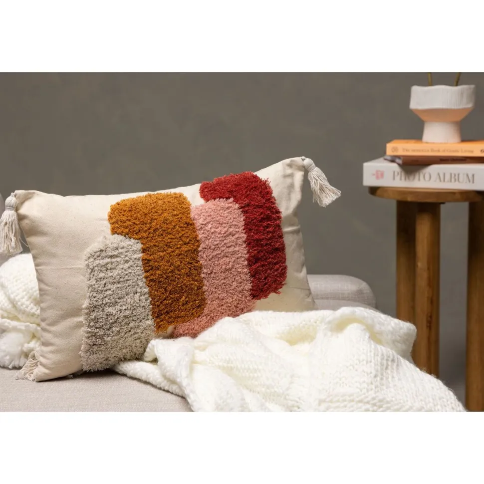 Koristetyynynpäällinen Venture Home Joline, 30x50cm, valkoinen