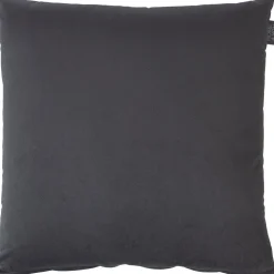 Koristetyyny sametti Home4You NEW 50x50 cm, vetoketjulla, harmaa
