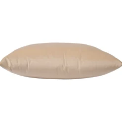 Koristetyyny sametti Home4You NEW 50x50 cm, vetoketjulla, vaaleanbeige