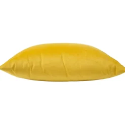 Koristetyyny sametti Home4You 2,45x45 cm, keltainen