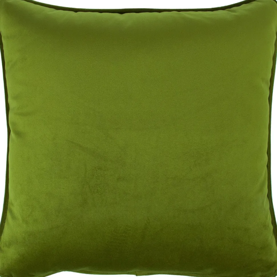 Koristetyyny sametti Home4You 45x45 cm, vihreä