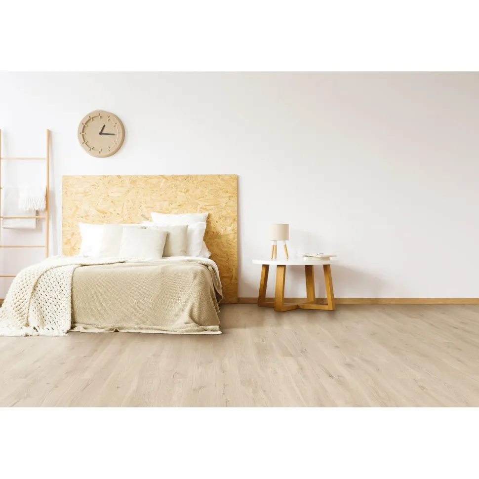 Korkkilattia Wicanders Wise Wood Natural Dakota Oak Greyge, eri kokoja