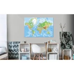 Korkkitaulu Artgeist World Geography eri kokoja