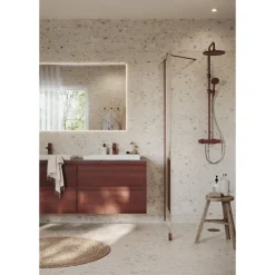 Kostean tilan boordi Tarkett Aquarelle Breccia Stone Beige