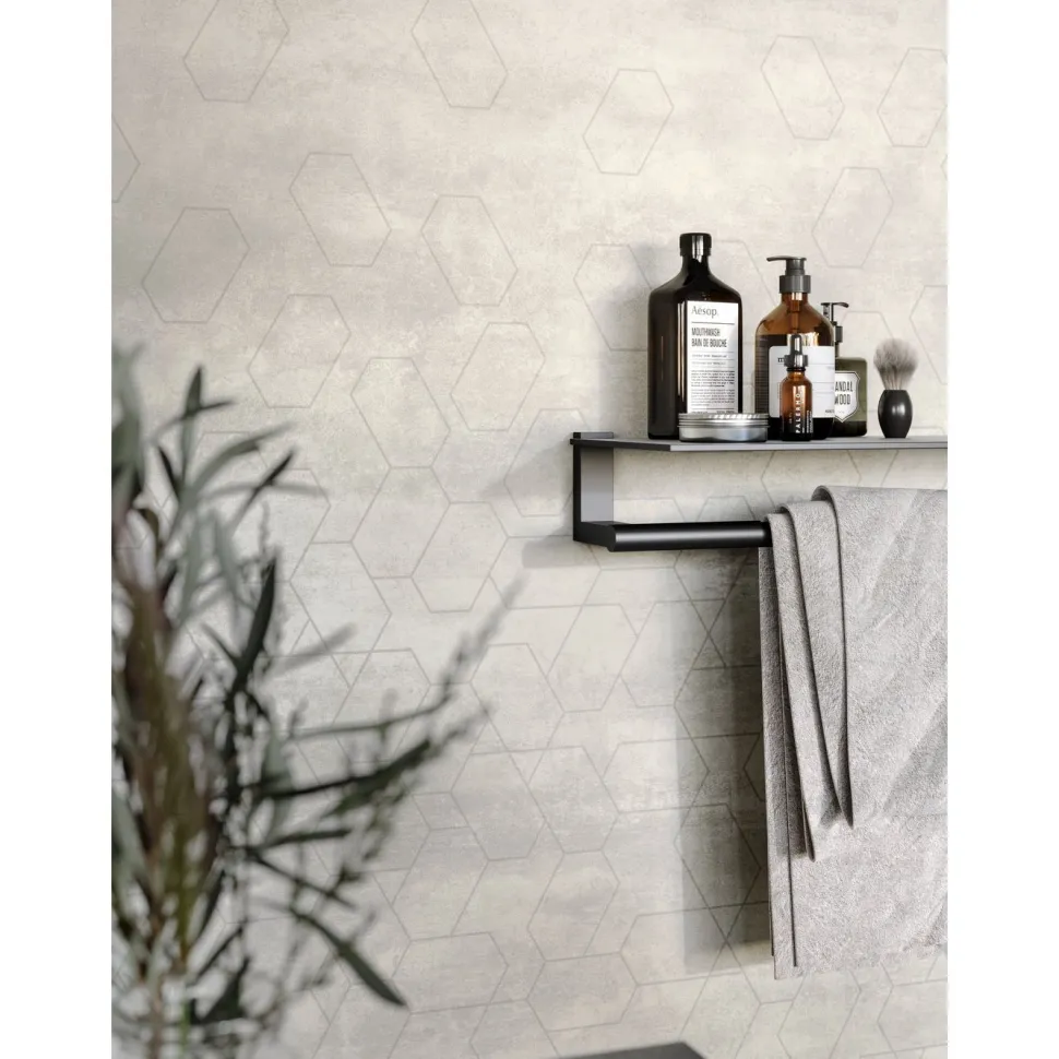 Kostean tilan tapetti Tarkett Aquarelle Connect Grey