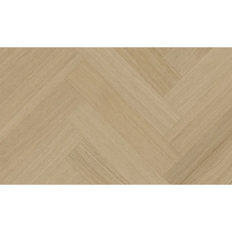 Kovapuulattia Kährs Life Authentic Chamomille Herringbone, ultramattalakattu, tammi, vasen