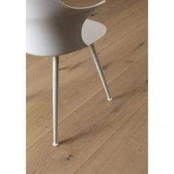 Kovetettu puulattia Bjelin Tammi Hasslarp 3.0 Misty White, mattalakattu, eri kokoja