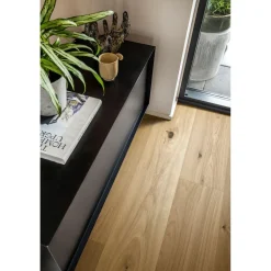Kovetettu puulattia Bjelin Tammi Eket 3.0 Natural, harjattu, mattalakattu, eri kokoja