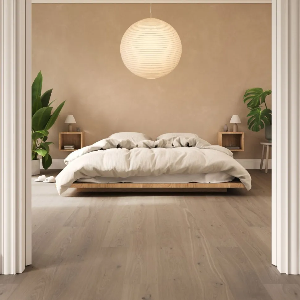 Kovetettu puulattia Bjelin Tammi Stehag 3.0 Earth Grey, mattalakattu, eri kokoja