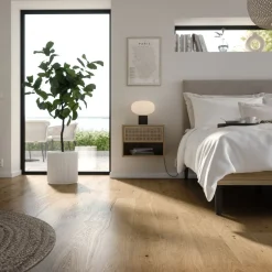 Kovetettu puulattia Bjelin Tammi Skogen 3.0 Natural, mattalakattu, eri kokoja