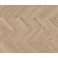 Kovetettu kalanruotolattia Bjelin Woodura Boden 3.0 Classic Oak Select Powder White, 68x340mm