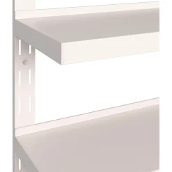 2-krs kelluvat seinähyllyt 2 kpl ruostumaton teräs 200x30 cm