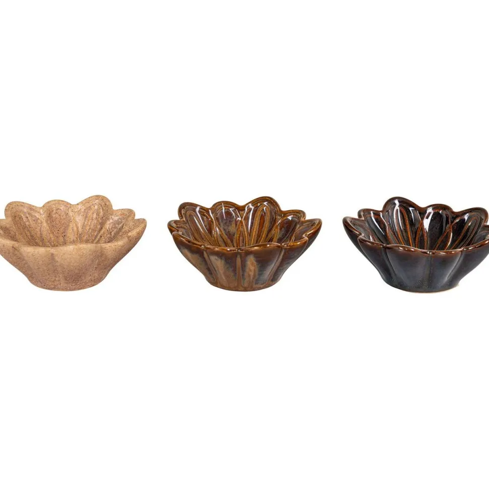 Kulho House Nordic Bowl, ø8.5x3.5cm, 3kpl, ruskea