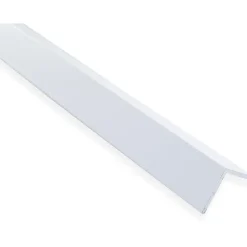 Kulmalista Maler sileä 2x25x25x1000mm alumiini valkoinen maalattu