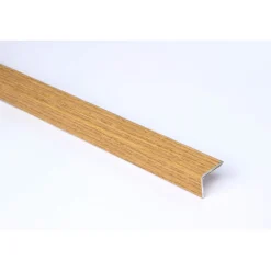 Kulmalista Küberit 235, 24,5x1000 mm, alumiini, Coco tammi