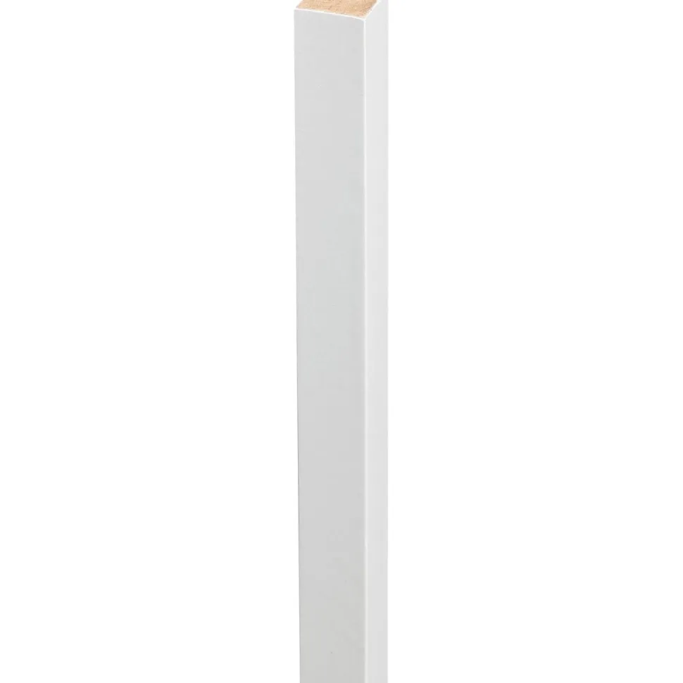 Kulmalista Lundbergs Solliden 16x824mm MDF valkoinen 2kpl/pkt