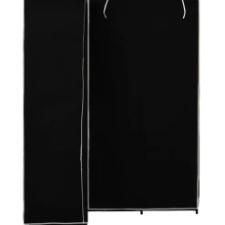 Kulmavaatekaappi musta 130cm