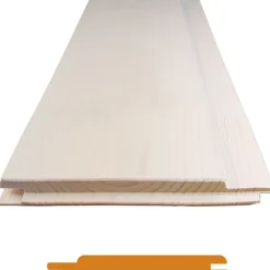 Kuusipaneeli Aarni STP, 14x120x3880, TK kuusi, ympäripontattu, valkolakattu