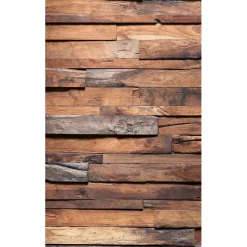 Kuvatapetti Dimex Wooden Wall, 150x250cm, ruskea, puukuosi