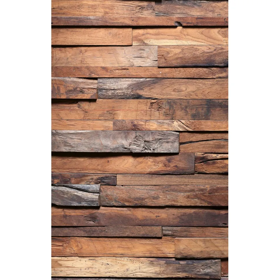 Kuvatapetti Dimex Wooden Wall, 150x250cm, ruskea, puukuosi