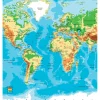 Kuvatapetti Dimex World Map, 225x250cm, monivärinen
