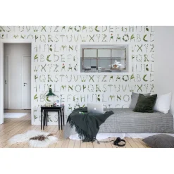 Kuvatapetti Rebel Walls Floral Alphabet non-woven mittatilaus