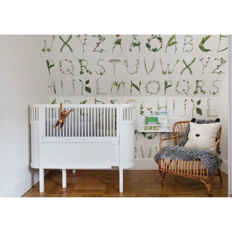 Kuvatapetti Rebel Walls Floral Alphabet non-woven mittatilaus