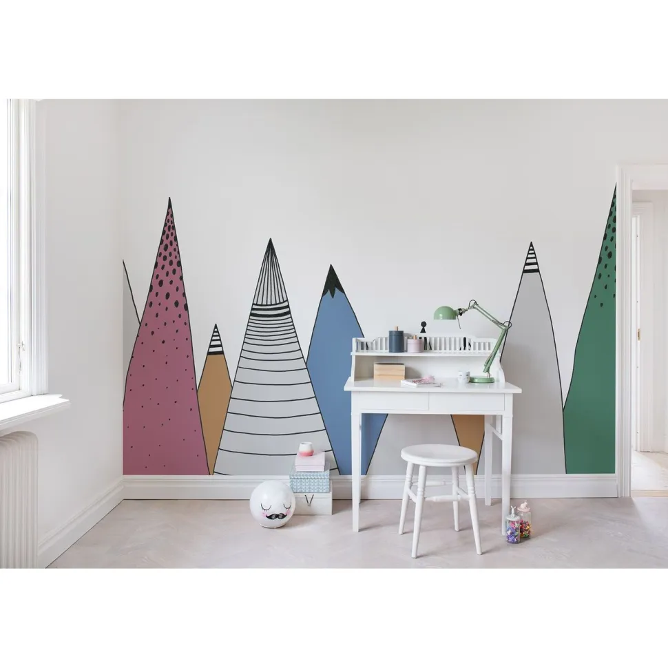 Kuvatapetti Rebel Walls Mountain Ridge Color non-woven mittatilaus